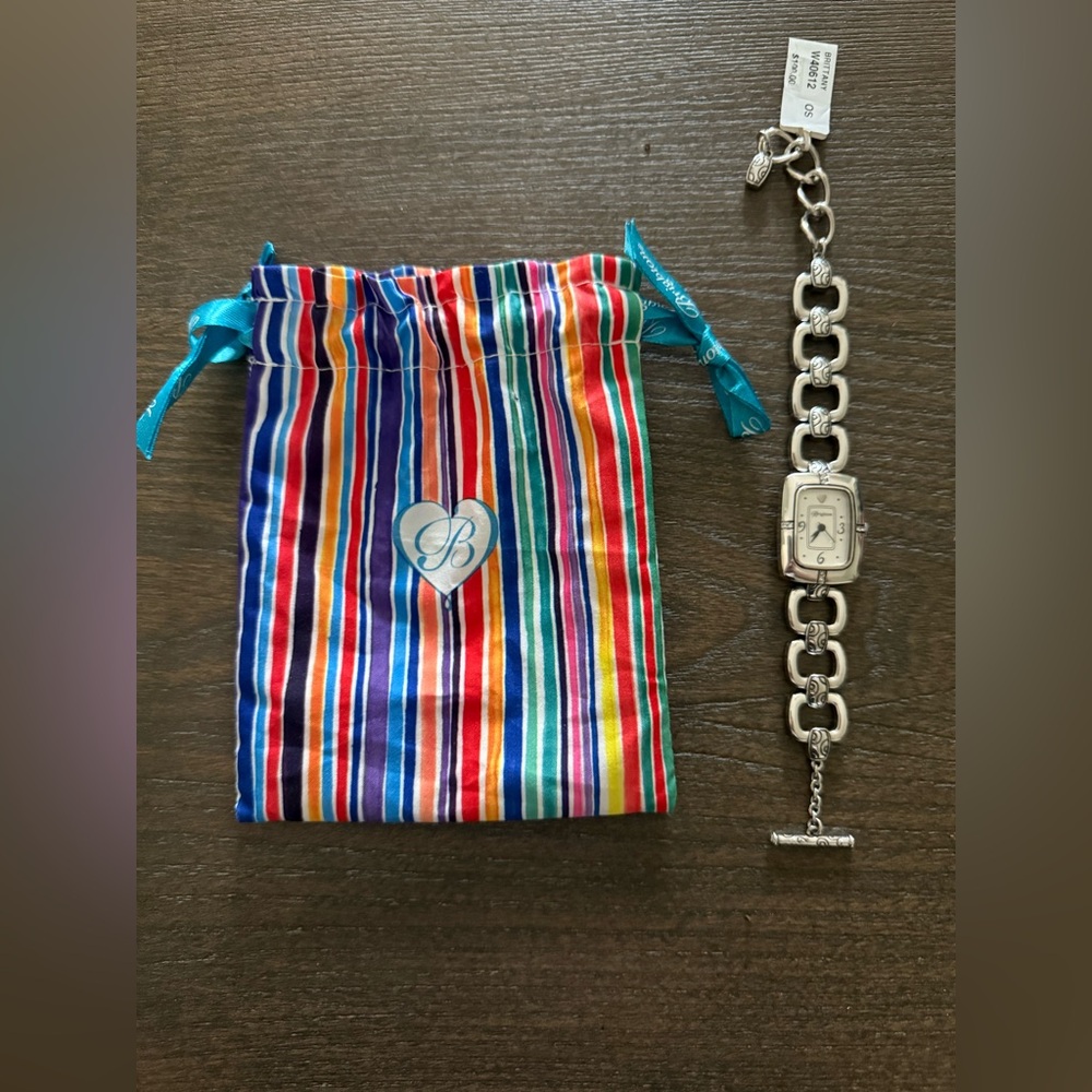 NWT Brighton Brittany Women’s Toggle Watch W/Bag - NEW - Original Retail $100